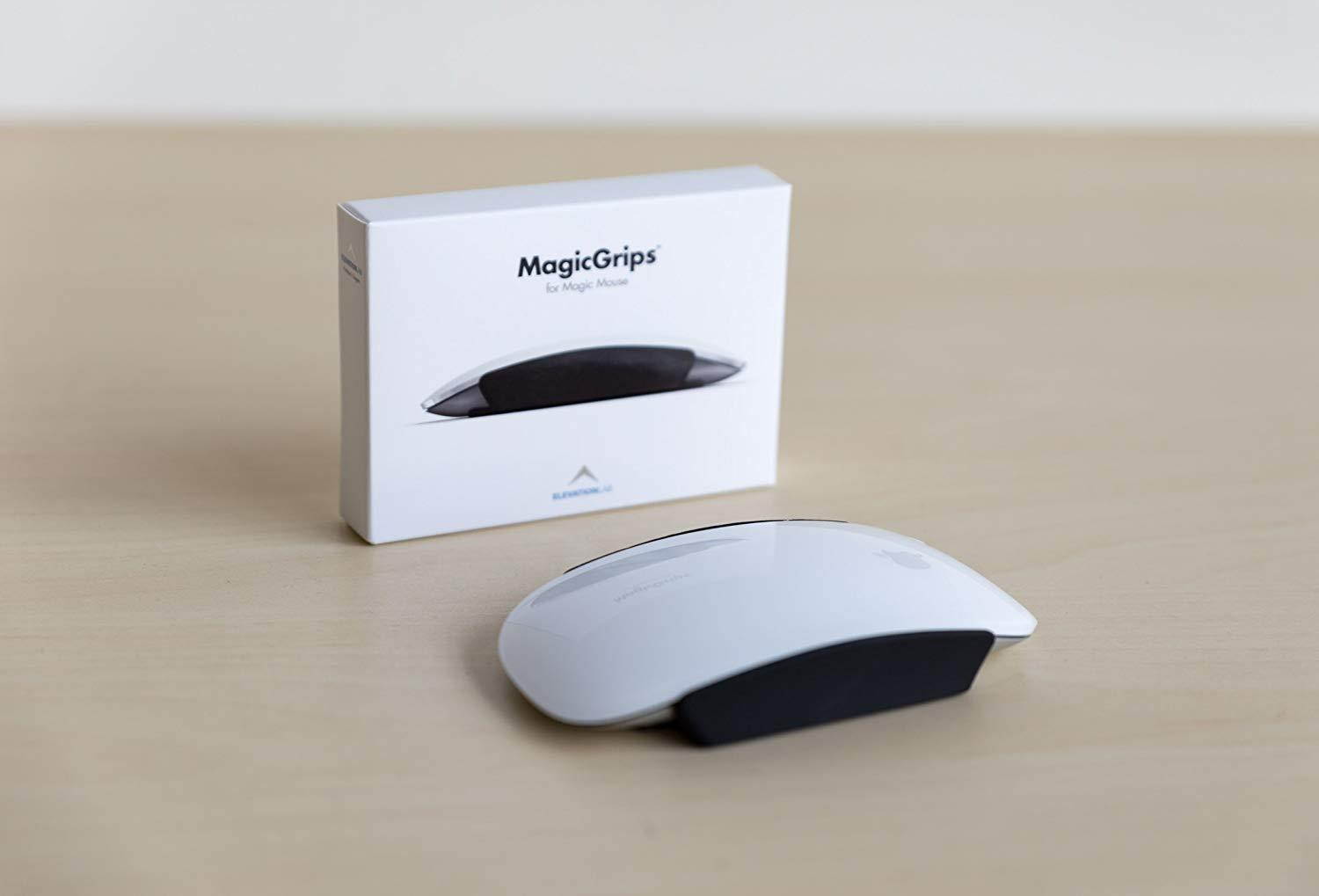 Magic Grips for Apple Magic Mouse 1 & 2 - [Improves Comfort, widens Grip, Gives You More Control]
