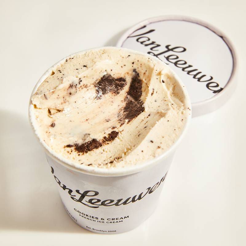 Van Leeuwen Cookies & Cream Ice Cream - 14oz