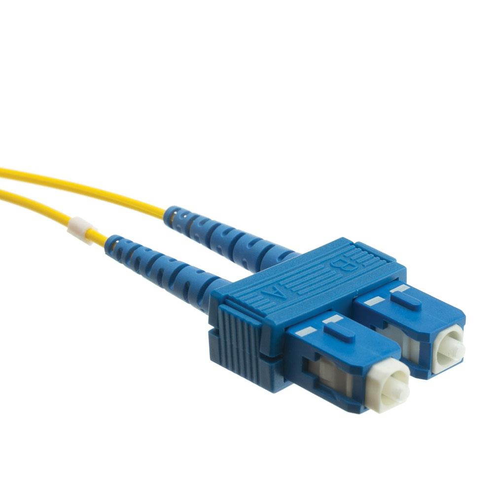 Plenum Fiber Optic Cable, LC / SC, Singlemode, Duplex, 9/125, 20 meter (65.6 foot)