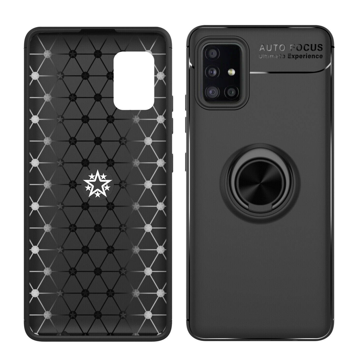 For  Galaxy S20 FE 5GFan Edition Case Ring Stand Cover/Screen Protector