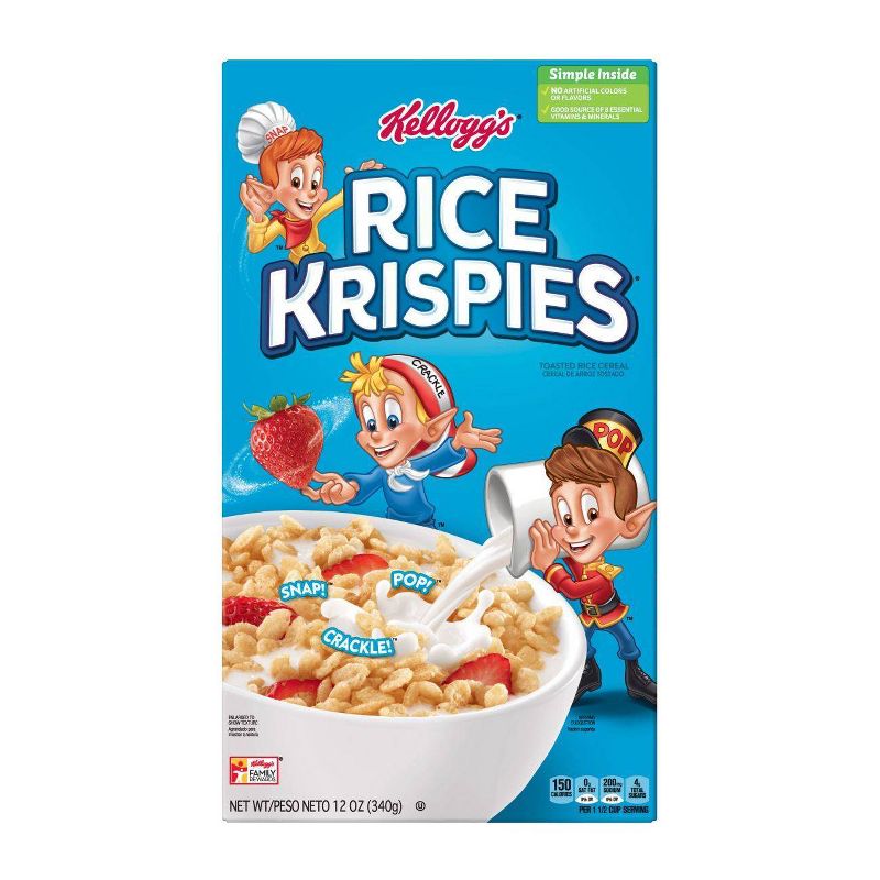Rice Krispies Breakfast Cereal - 12oz - Kellogg's