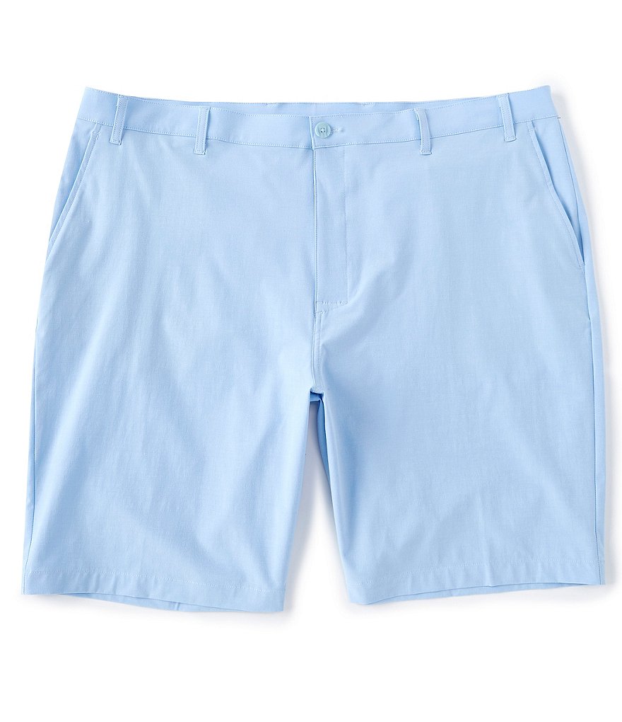 Callaway Big & Tall Textured Performance Stretch 10.5#double; Inseam Shorts