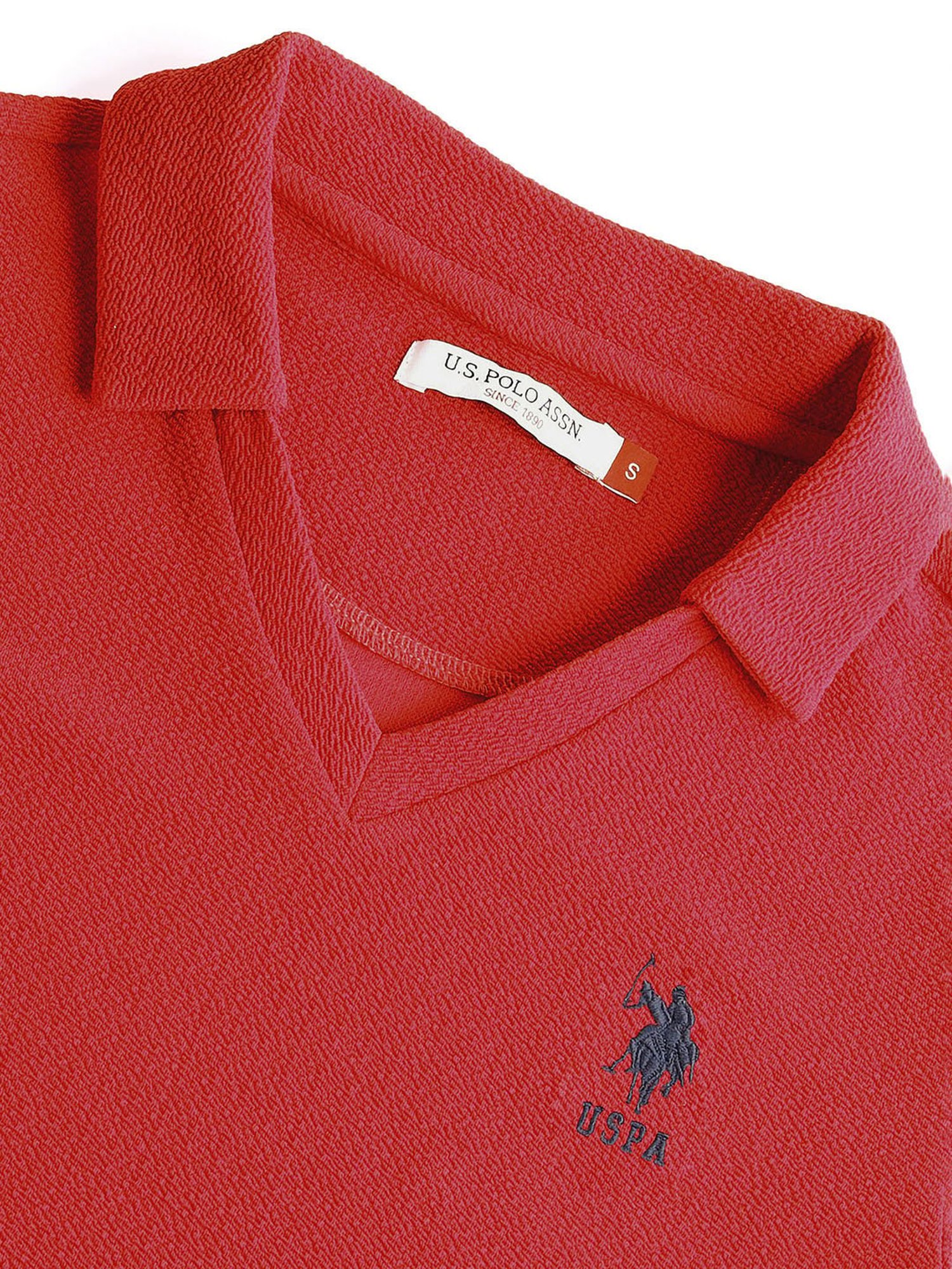 U.S. Polo Assn. Red Polo T-Shirt