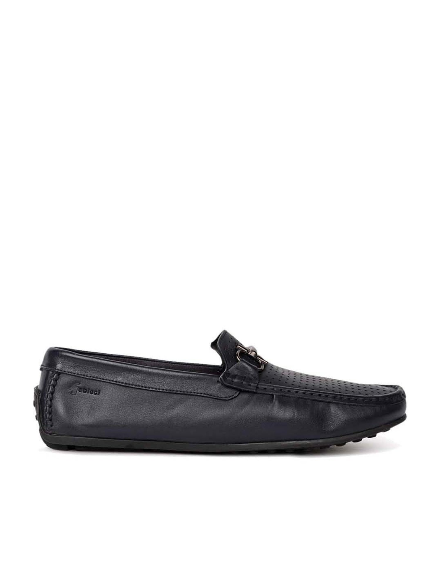 Gabicci Men's Ken Miles G Black Casual Loafers