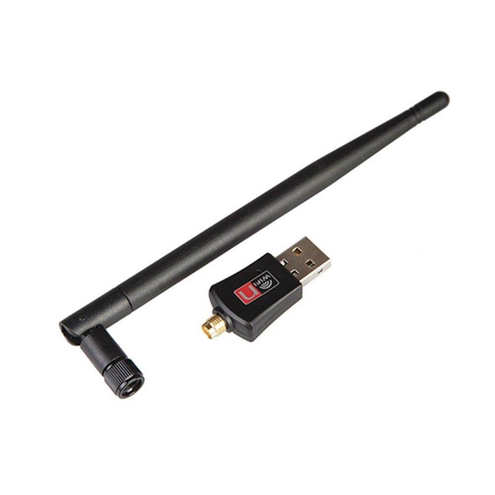 Mini Wireless USB Adapter 300M 2.4Ghz 802.11 b/g/n Network Card USB 2.0 WiFi Adapter With 2dbi Aerial for Desktop Laptop PC