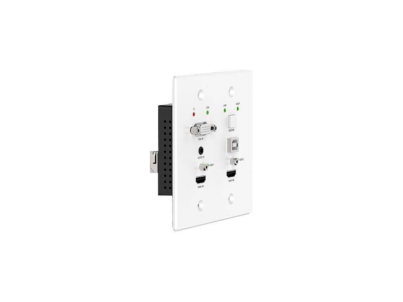 A-NeuVideo ANI-MFAV Multi-Function 4k HDBaseT/HDMI/VGA Extender (Transmitter/Receiver) Kit up to 230ft/70m