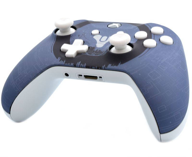 "Soft Touch Fate" Xbox One S UN-MODDED Custom Controller Unique Design (with 3.5 jack)