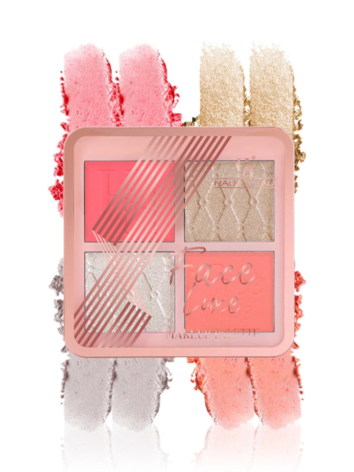 Half N Half Face Luxe Makeup Palette 03 Love & Shine - 28 gm