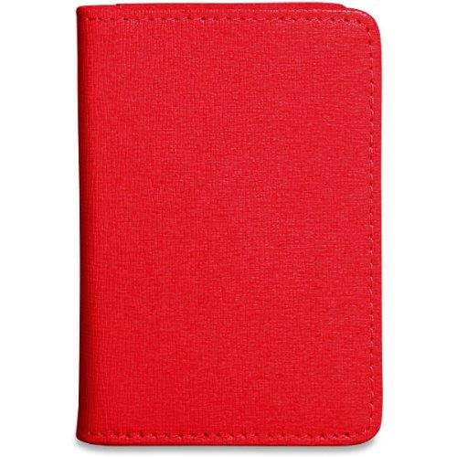 Jack Georges Card Holder, Red, One Size