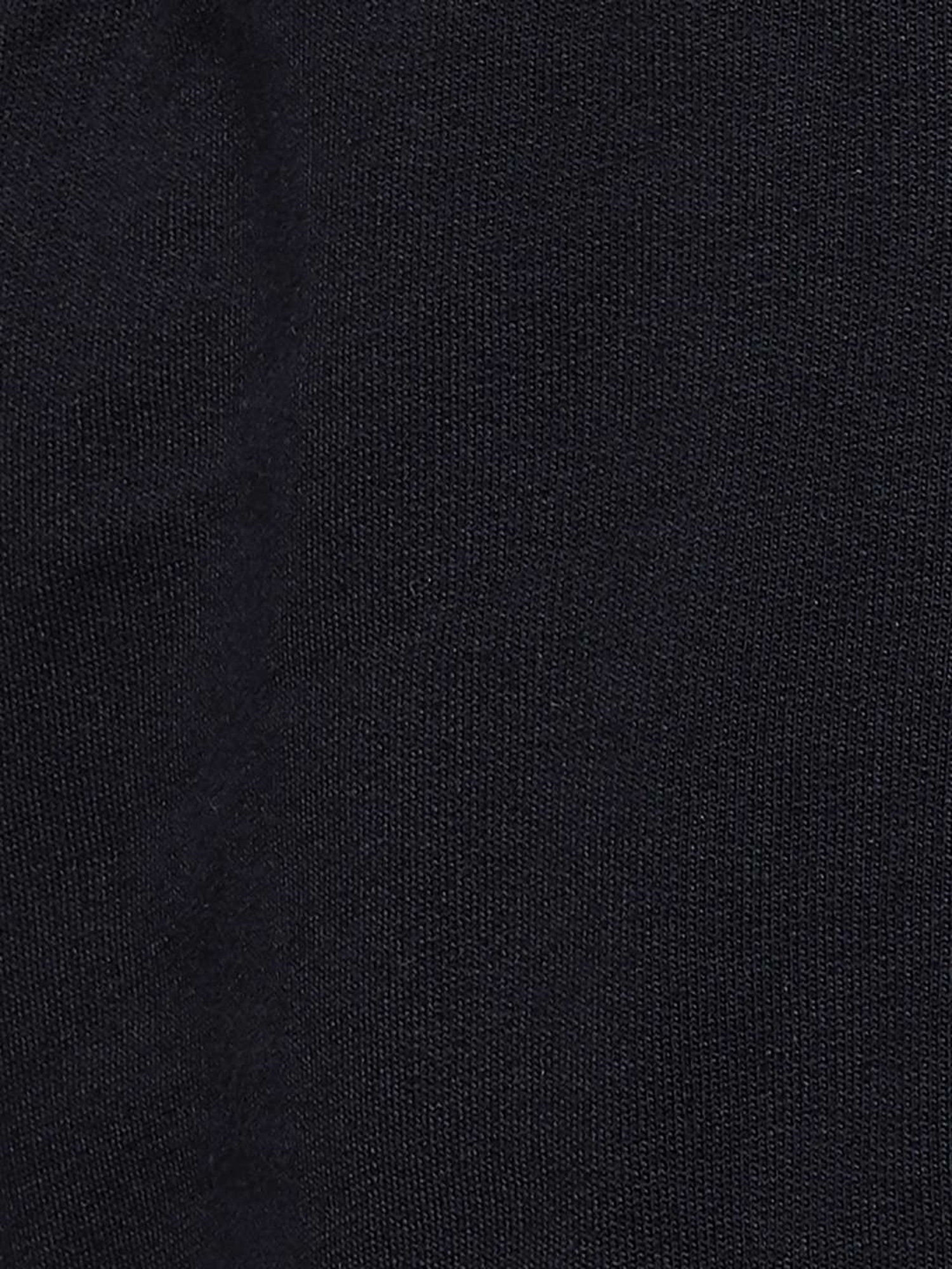 KAPPA Black Cotton Regular Fit Sports Shorts