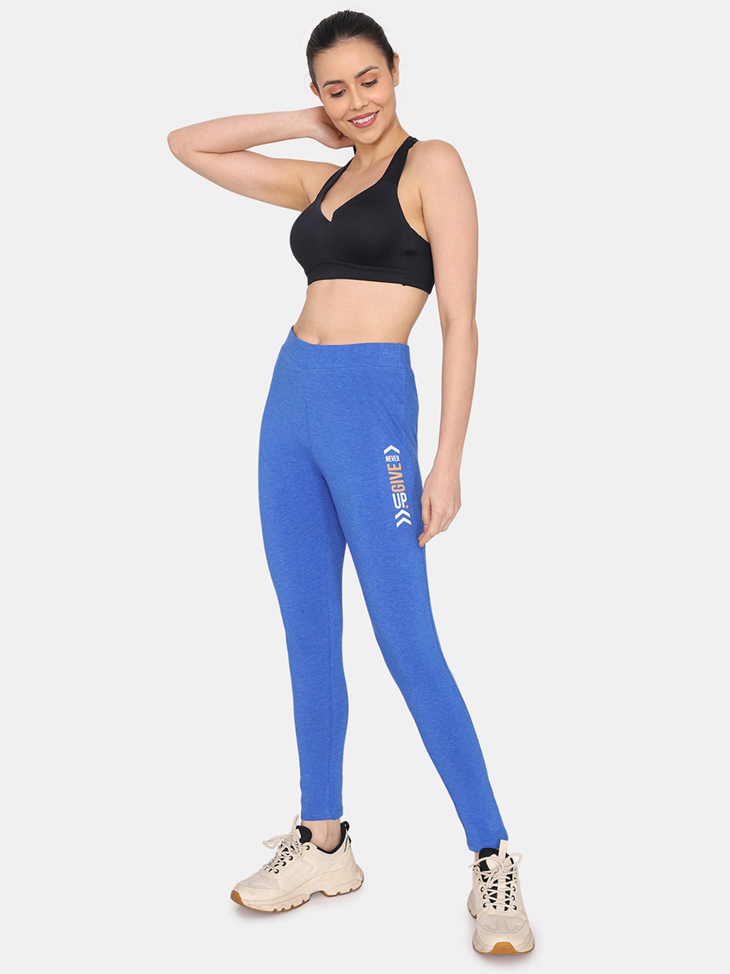 Rosaline by Zivame Blue Tights