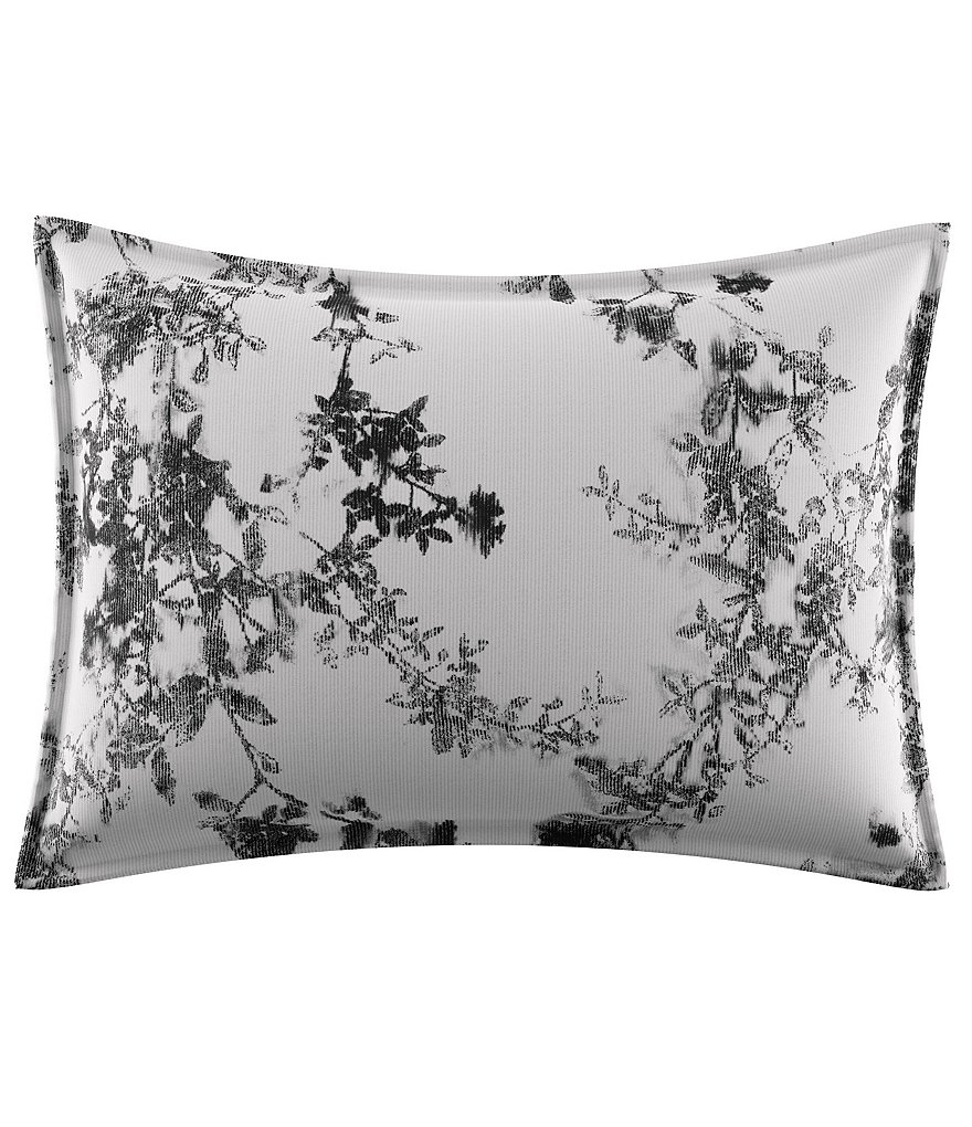 Vera Wang Charcoal Vines Natural Pillow Sham