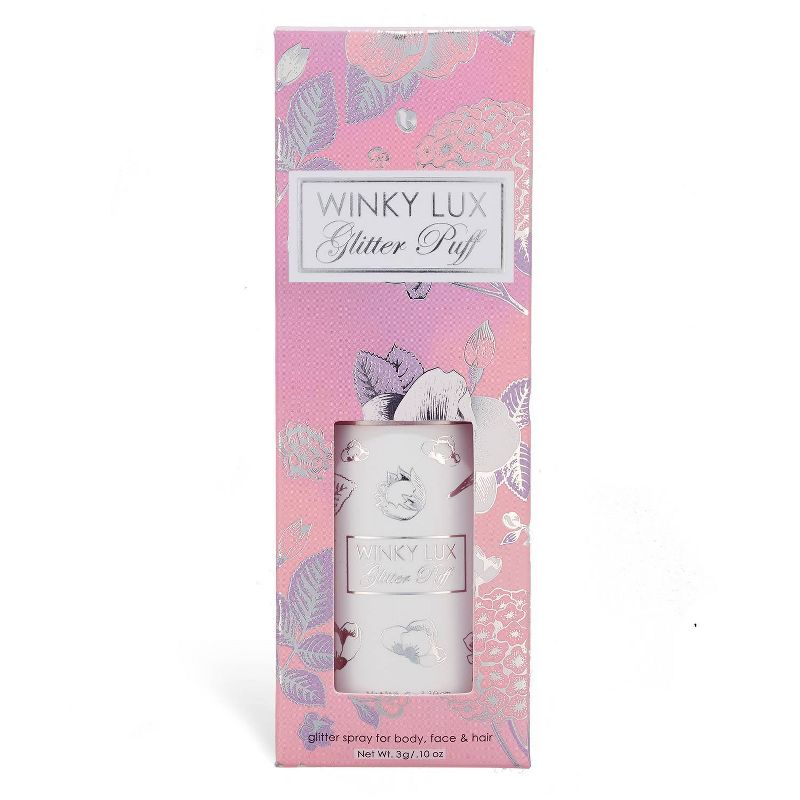 Winky Lux Glitter Puff - Pink Cloud - 0.10oz