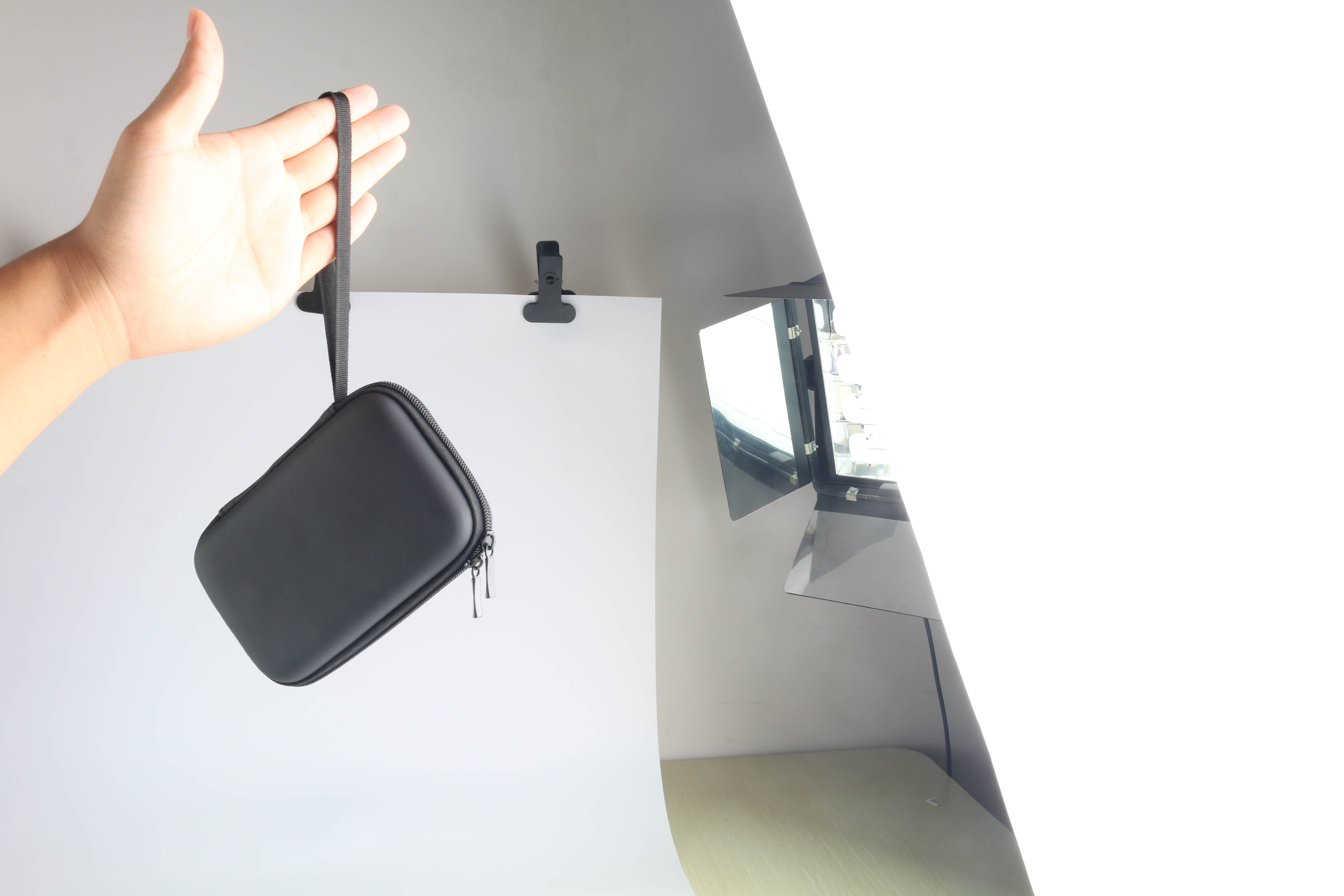 Maiwo 2.5 Inch Mobile Hard Drive Case Waterproof And Shockproof/Protective Cover/Portable Digital Bag Red Kt02  Portable Multi-Function Data Cable, Earphone, Mobile Hard Disk Storage Bag