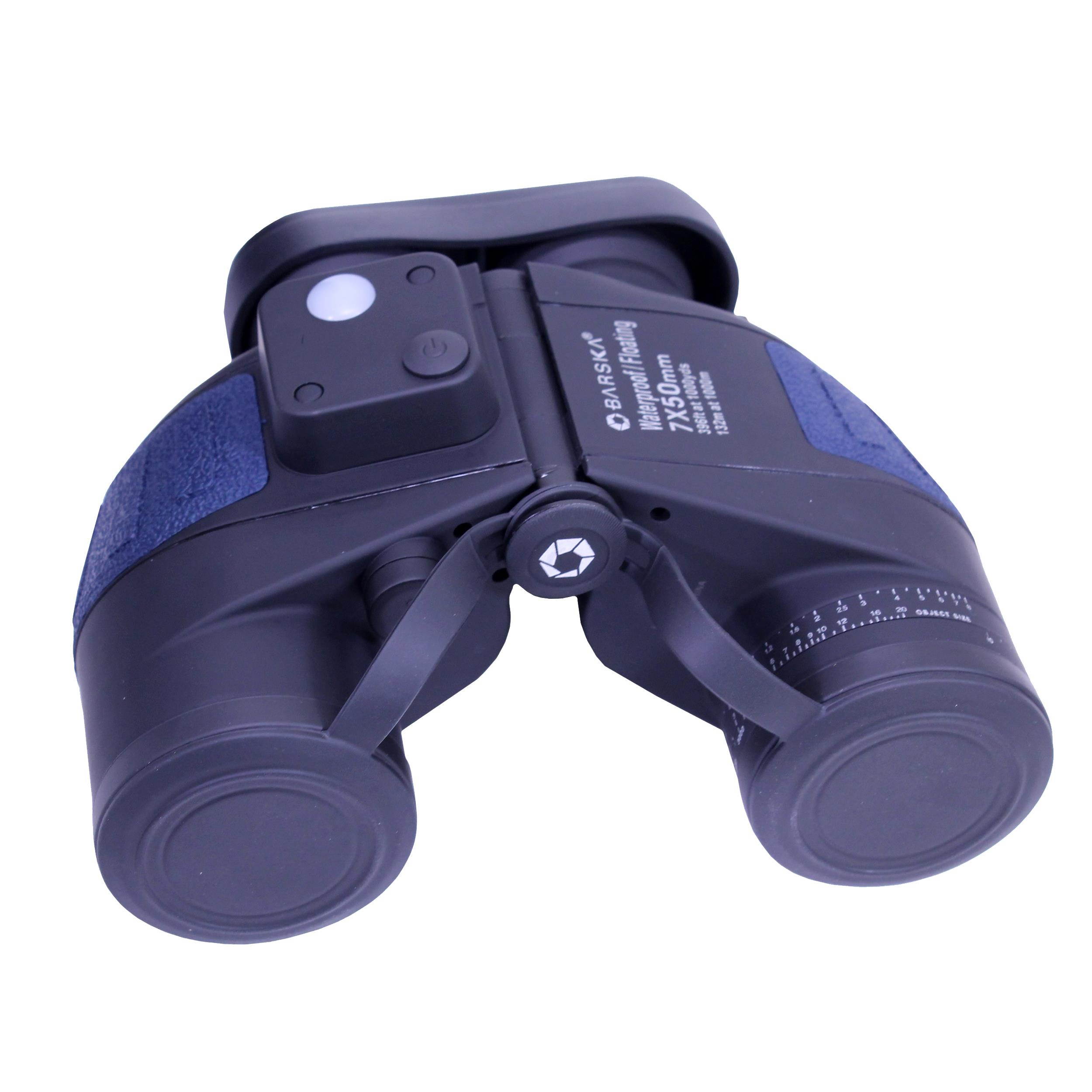 BARSKA AB10798 Waterproof Marine Binoculars w/Built-In Rangefinding Reticle