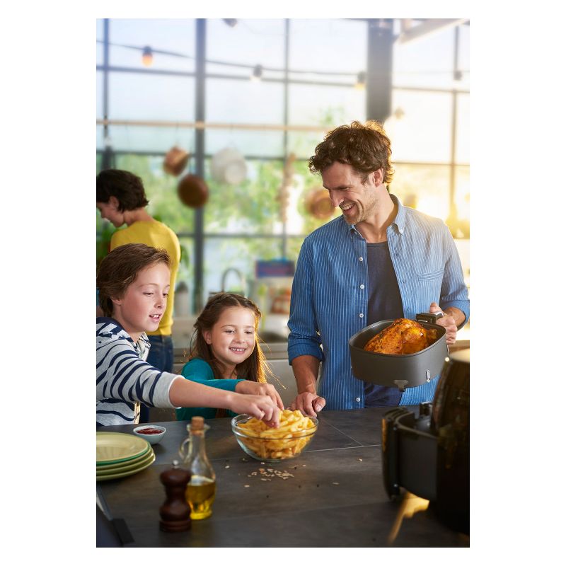 Philips Twin TurboStar Analog 4qt Airfryer XXL Black - HD9630/96