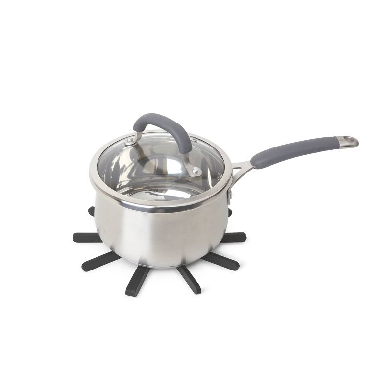 2pk Silicone Trivets Black - Umbra