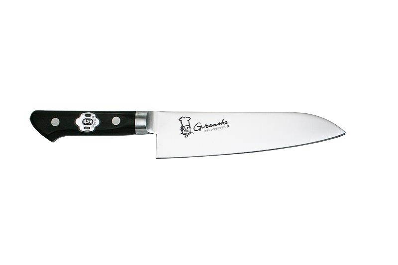 Kanetsune Santoku 180mm With Plywood handle KC-735