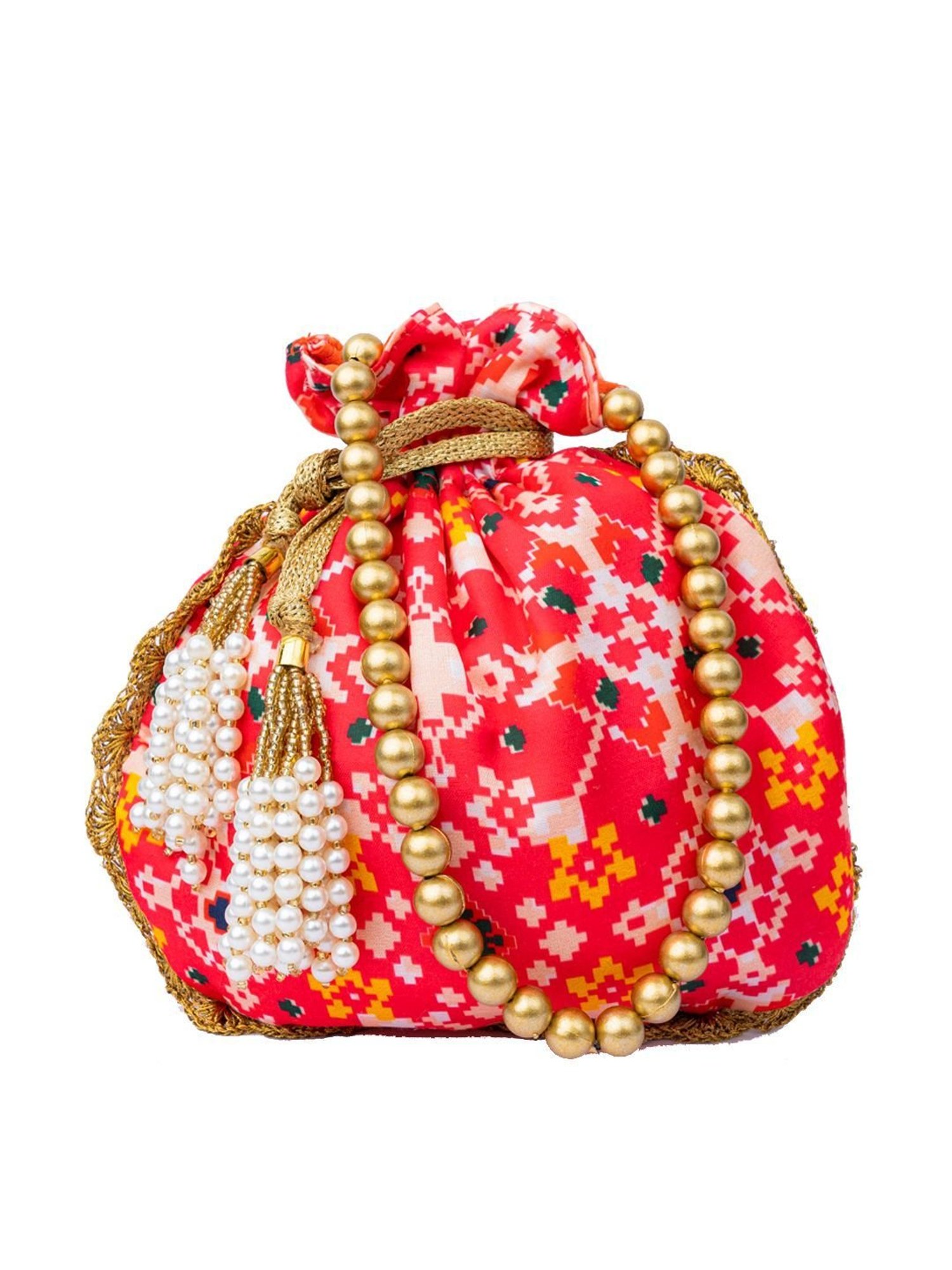 NR by Nidhi Rathi Multi Printed Potli