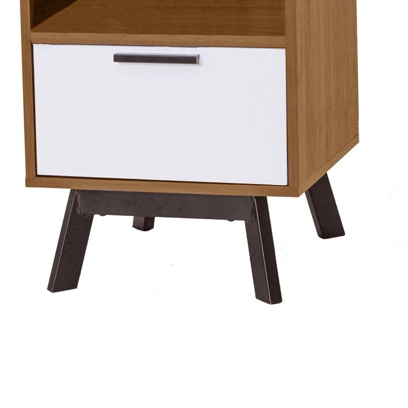 Aspen 1 Drawer Nightstand Vintage Reddish/Brown - Loft 607