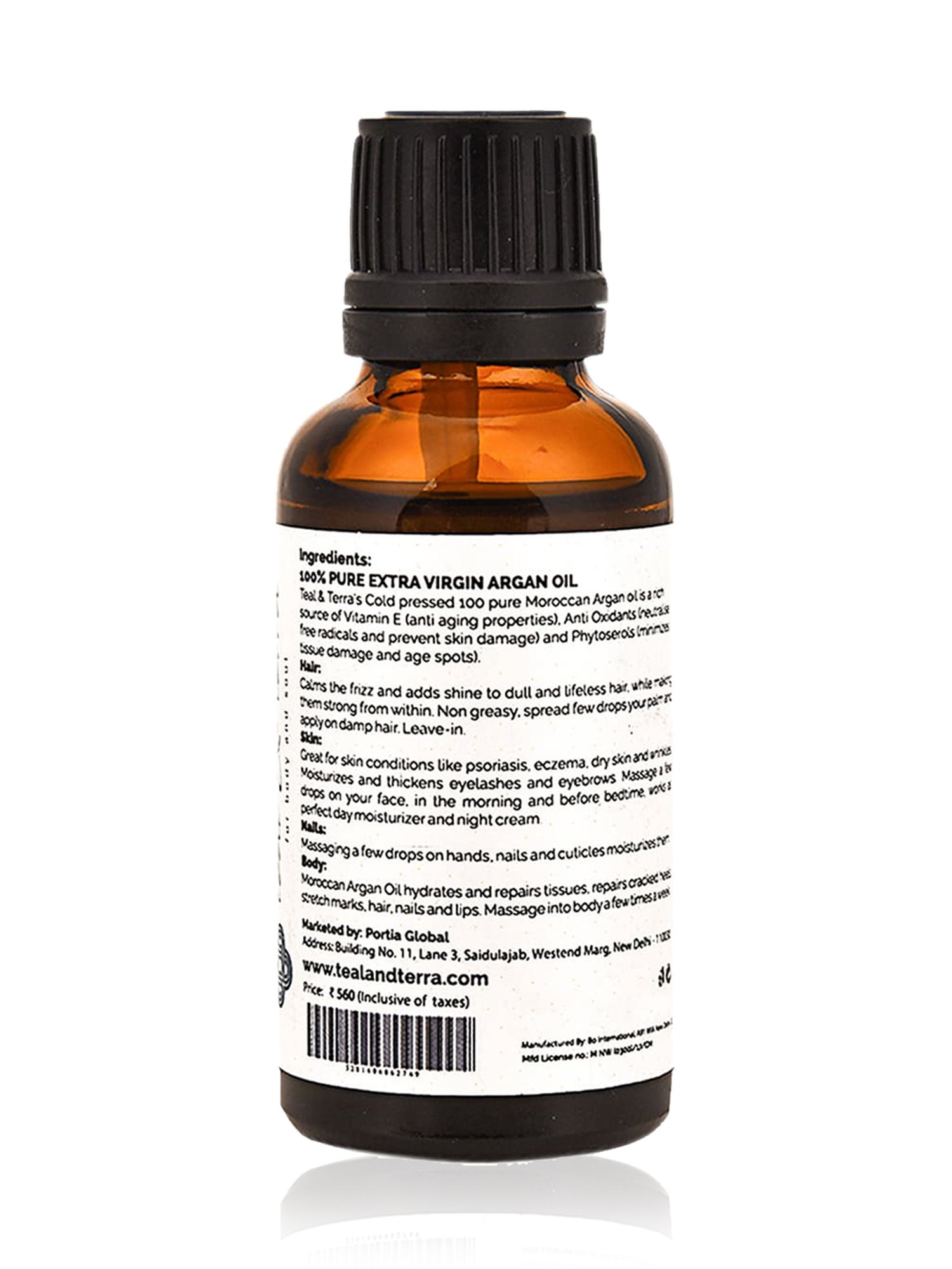 Teal & Terra Moroccan Argan Oil - 30 ml