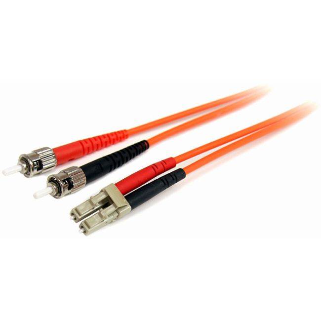 Fiber Optic Cable LC-LC 9/125 Duplex Single-Mode Fiber Cable Yellow 5 meters