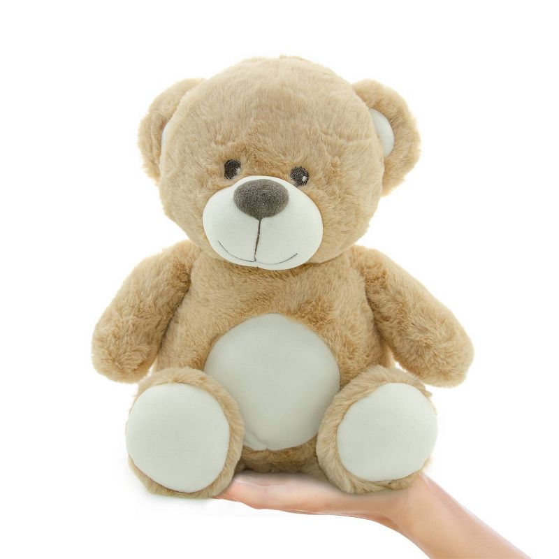 Manhattan Toy Luxe Liam Stuffed Animal Elephant Plush Baby Toy, 9"