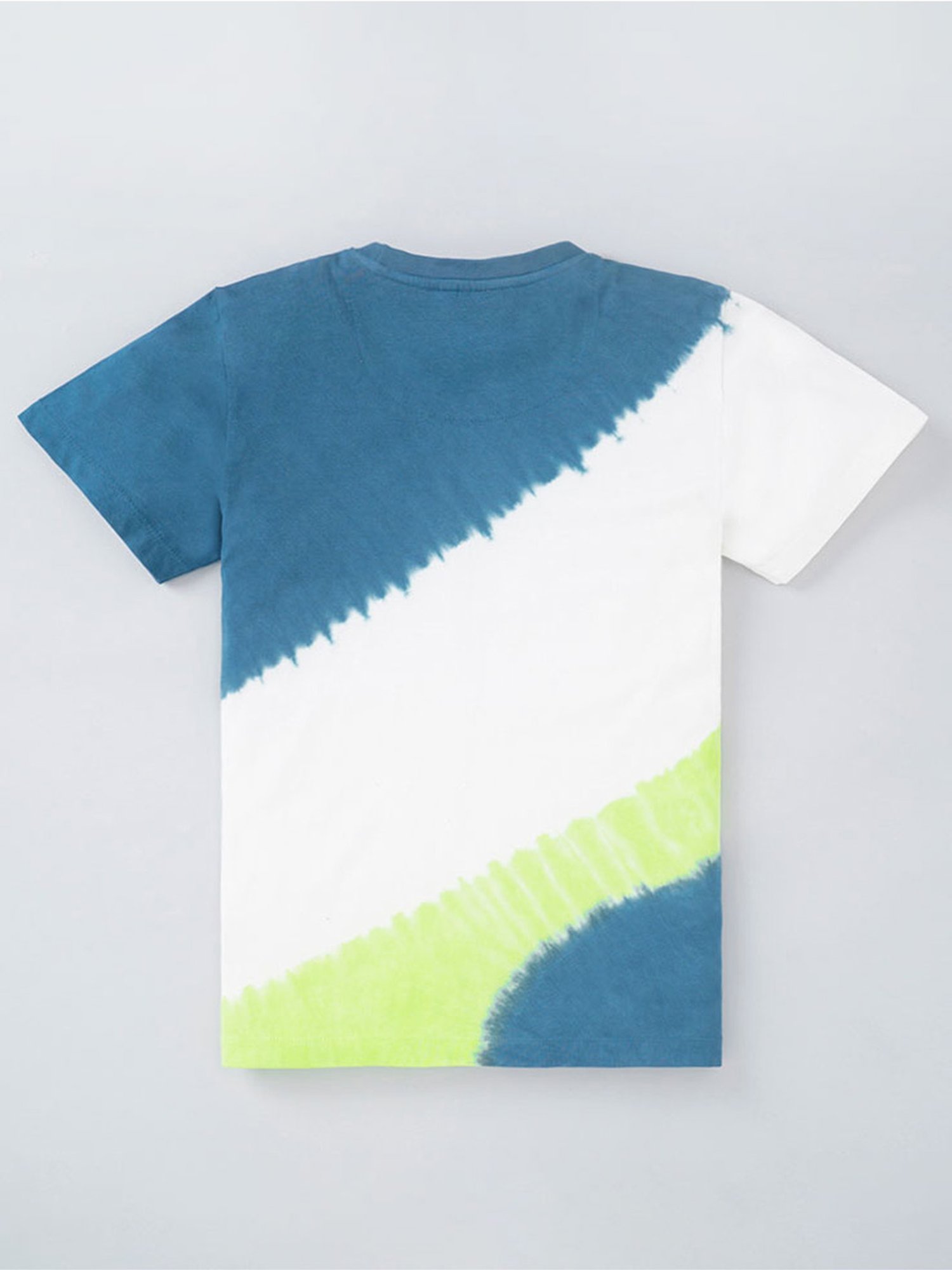 Edheads Boys Multicolor Cotton Color Block T-Shirt