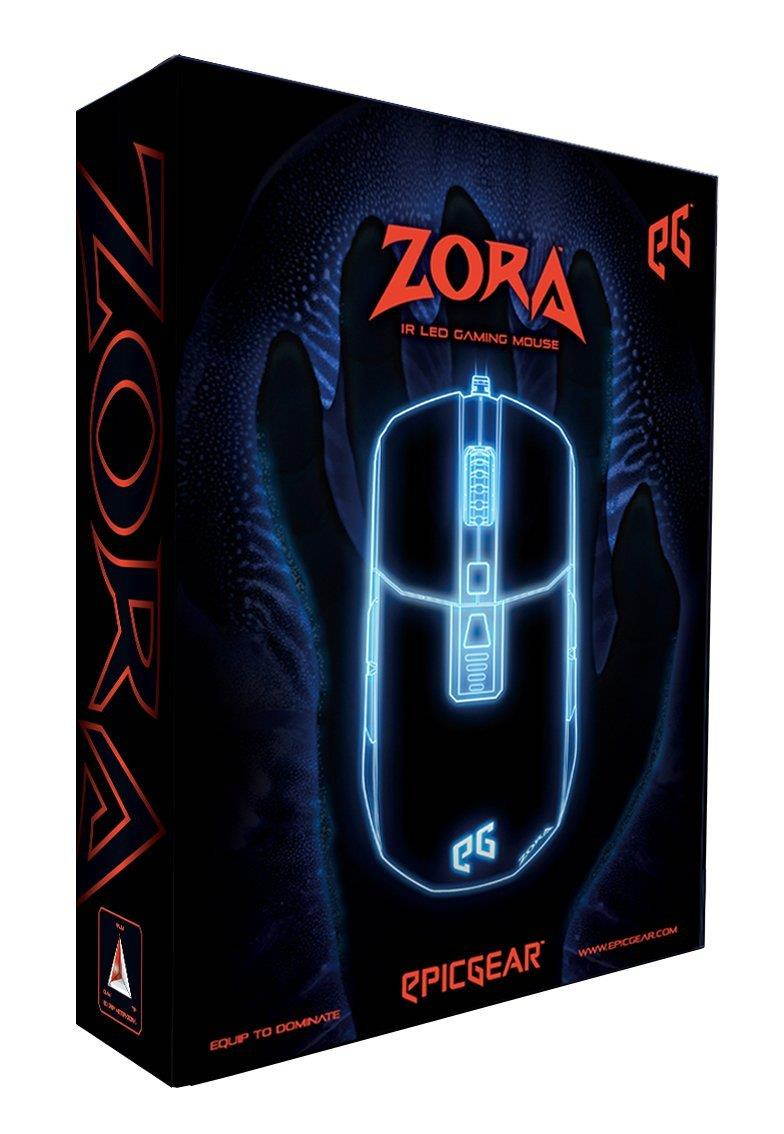 EpicGear Zora IR LED Gaming Mouse-Black