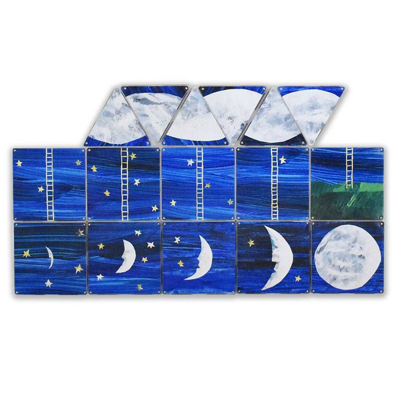 Magna-Tiles Eric Carle Papa Please Get the Moon