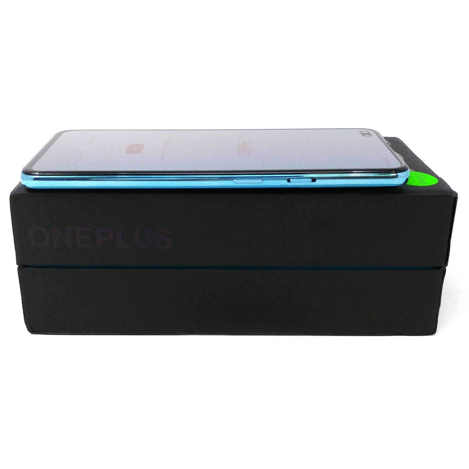 OB OnePlus Nord 256GB AC2001 GSM Factory Unlocked 5G 6.44 in Fluid AMOLED Display 12GB RAM Quad Camera Smartphone - Blue Marble - International Version