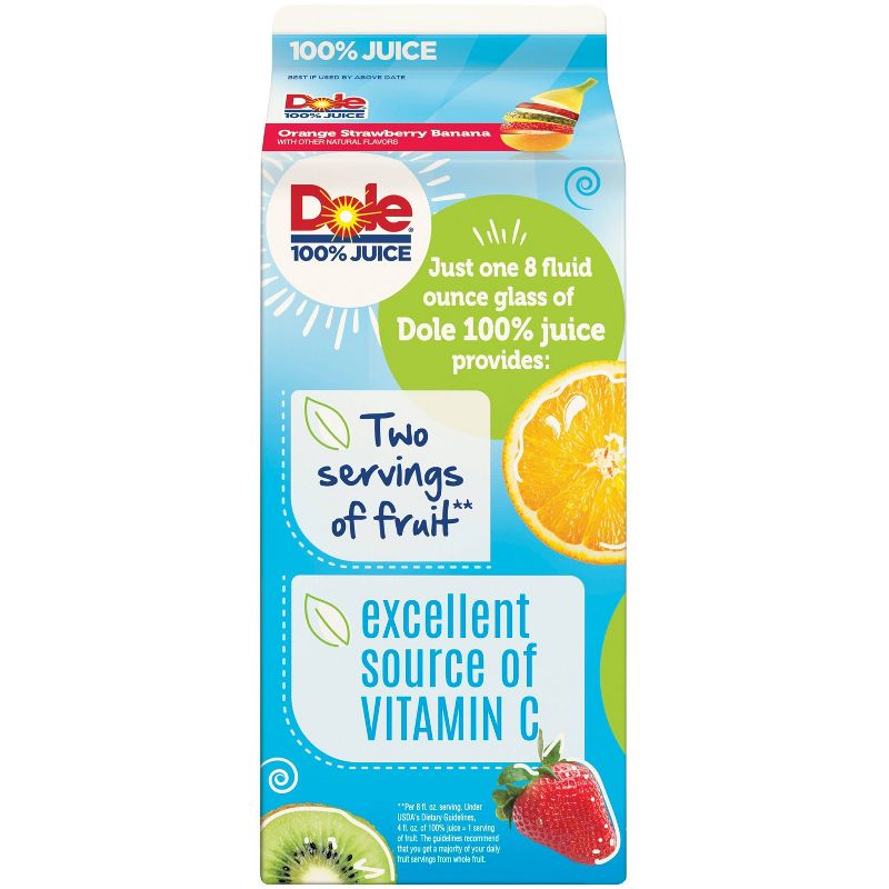 Dole Orange Strawberry Banana Juice - 59 fl oz