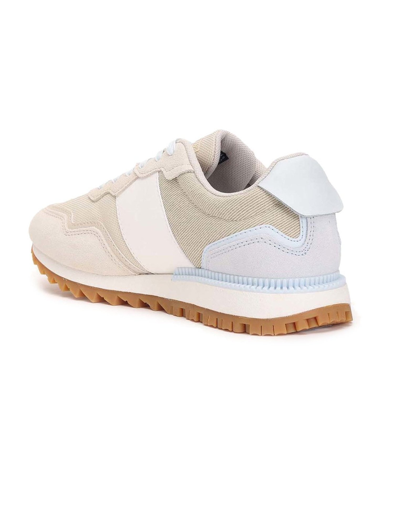 Tommy Hilfiger Women's Beige Casual Sneakers