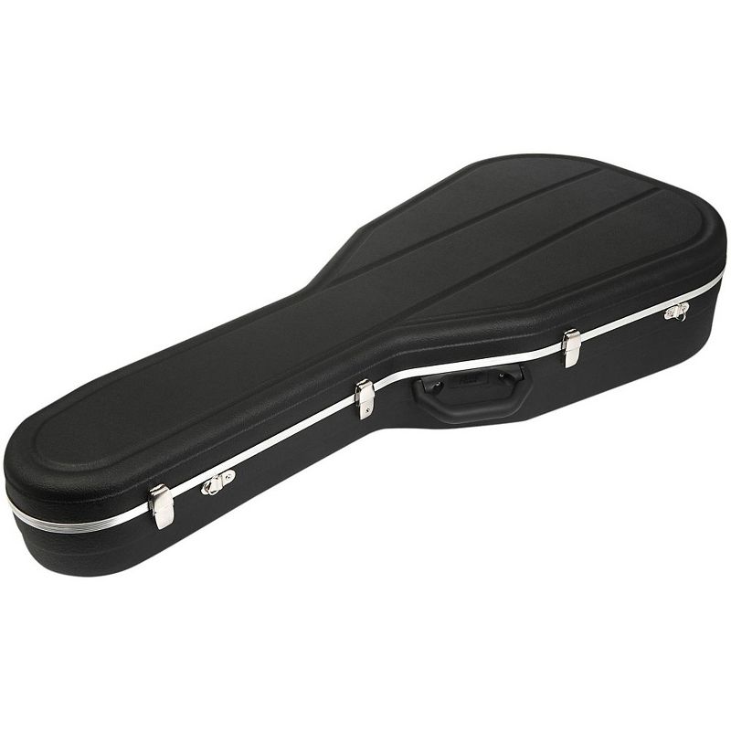 Hiscox Cases Acoustic Guitar Case/Dreadnght Black Shell/Silver Int-Pro II