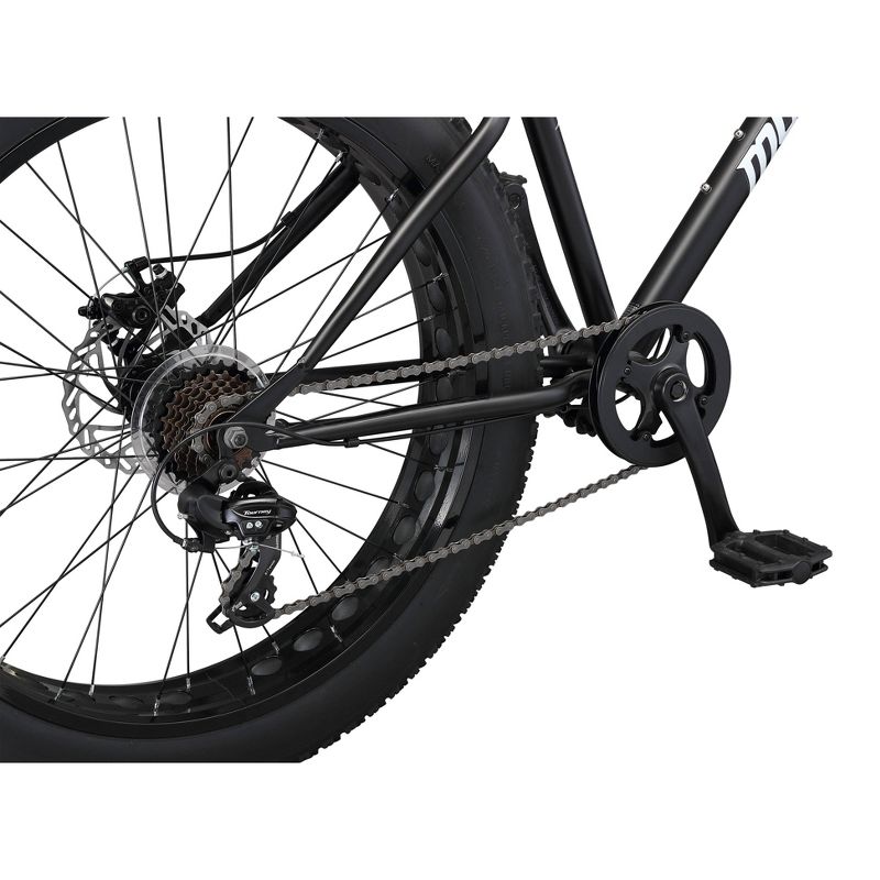Mongoose Malus Fat Tire 26" Mountain Bike - Black