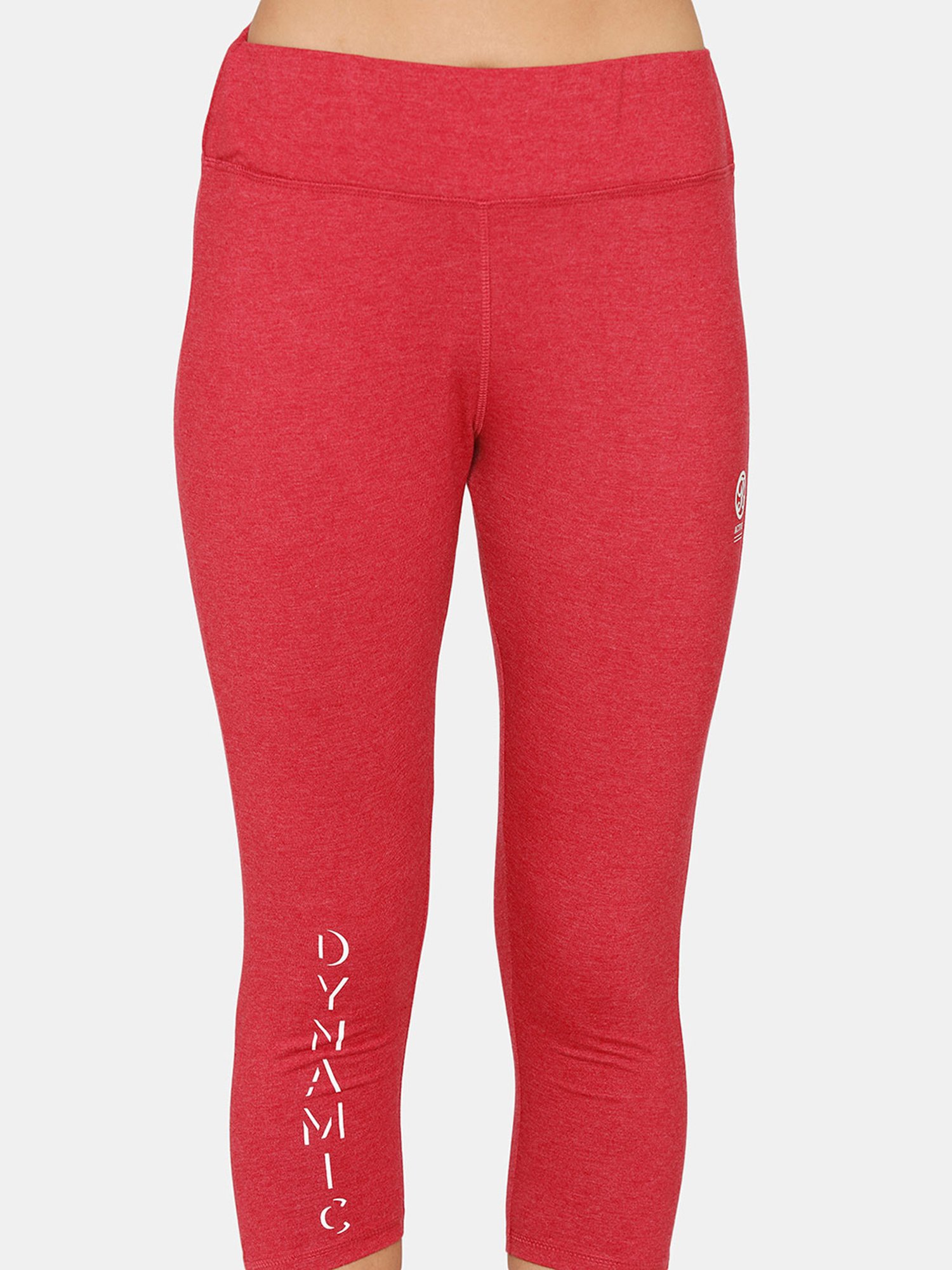 Rosaline by Zivame Scarlet Red Regular Fit Capris