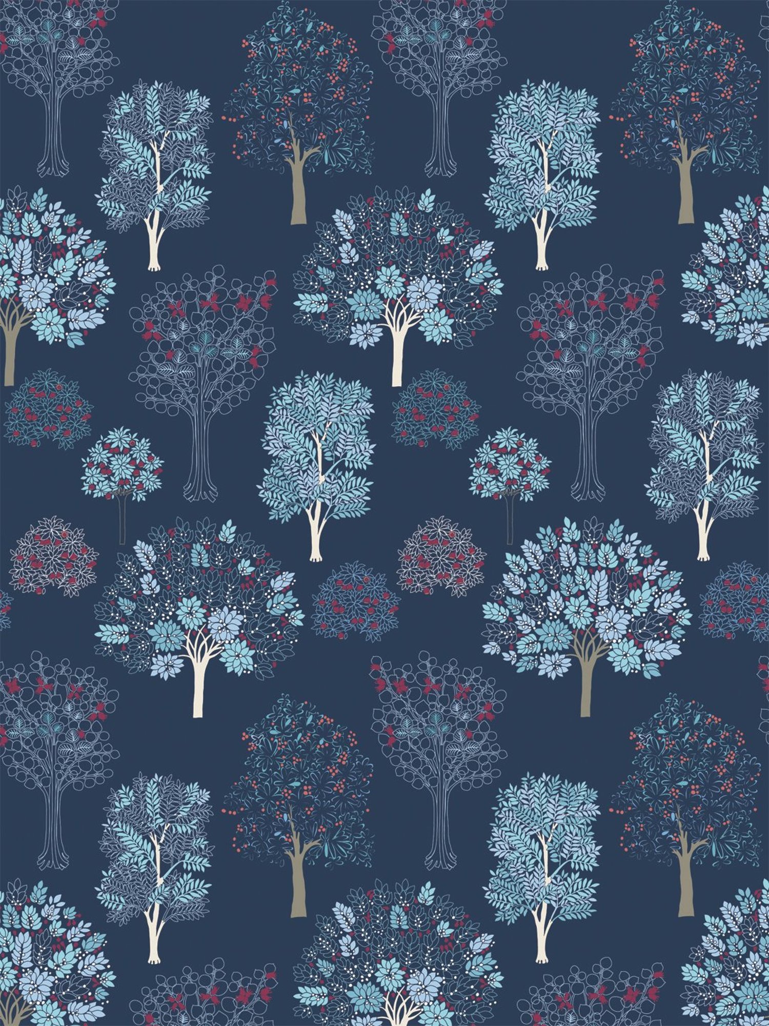 Petal Home Acadia Blue Cotton 300 TC Bedsheet