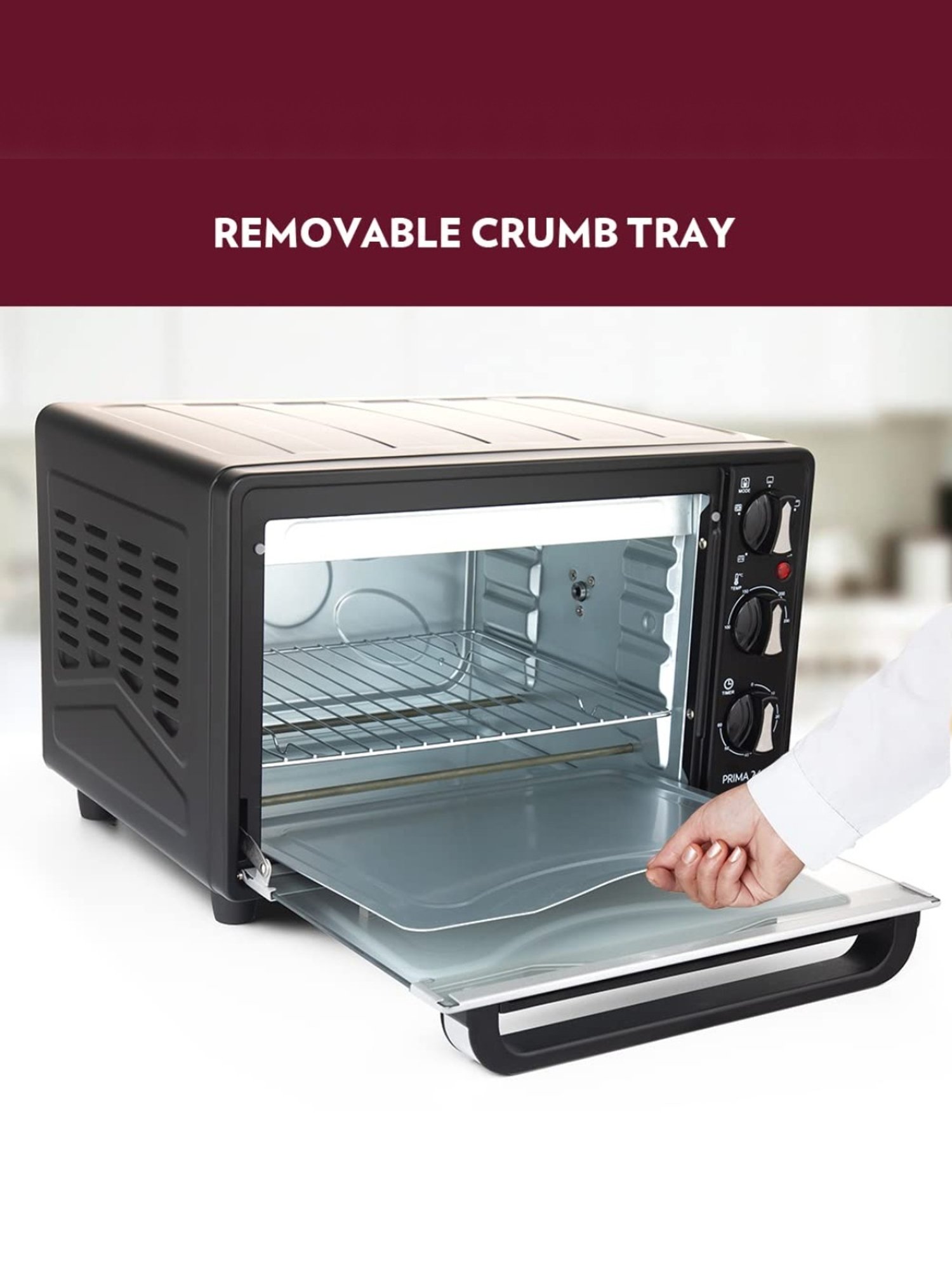 BLACK+DECKER 1280W 19L Oven Toaster Grill