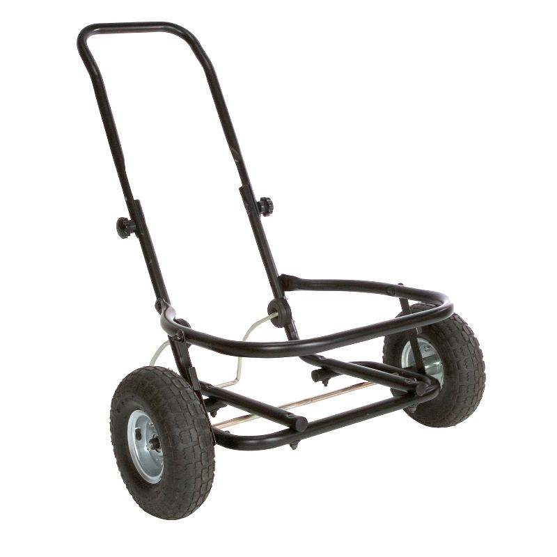 Miller Manufacturing Company CA500 Heavy Duty Multipurpose Muck Cart for 70 Quart Tubs, Black