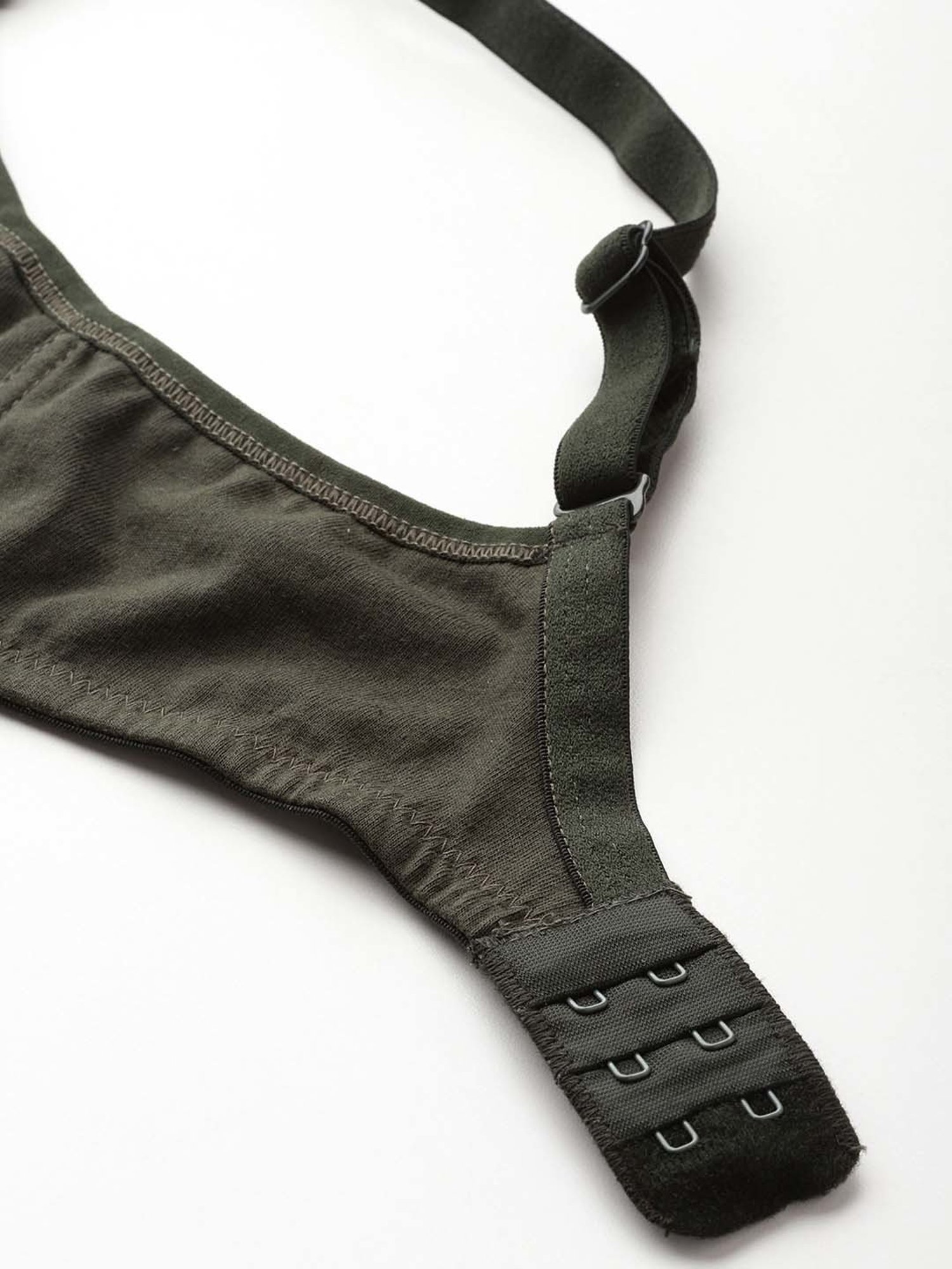 Leading Lady Olive Full Coverage T-Shirt Bra