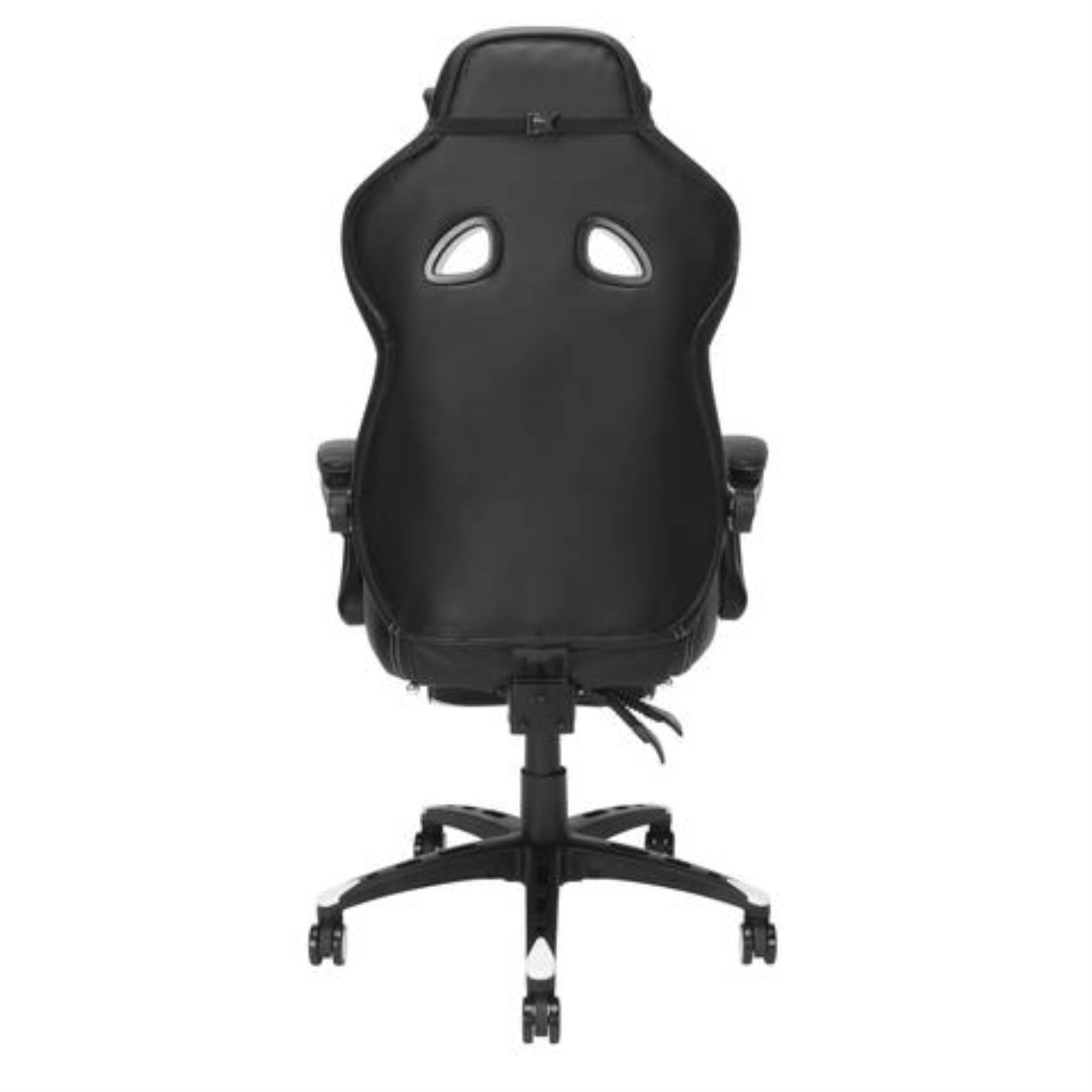 RESPAWN 110 Pro Racing Style Gaming Chair, Reclining Ergonomic Chair with Built-in Footrest, in Black (RSP-110V2-BLK)