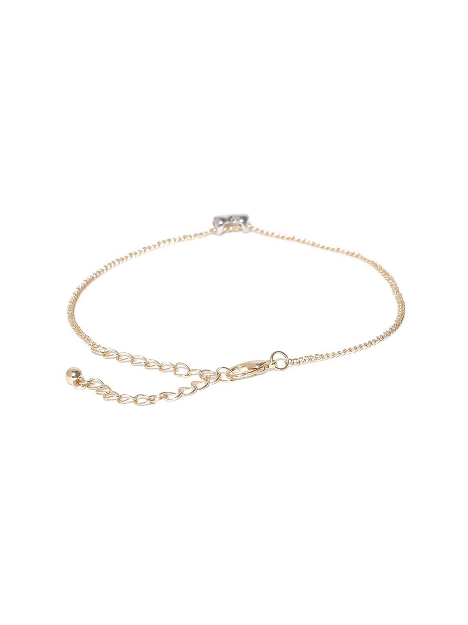 Abdesigns Gold-Plated Handpaint Wedding Doli Barat Bridal Anklets