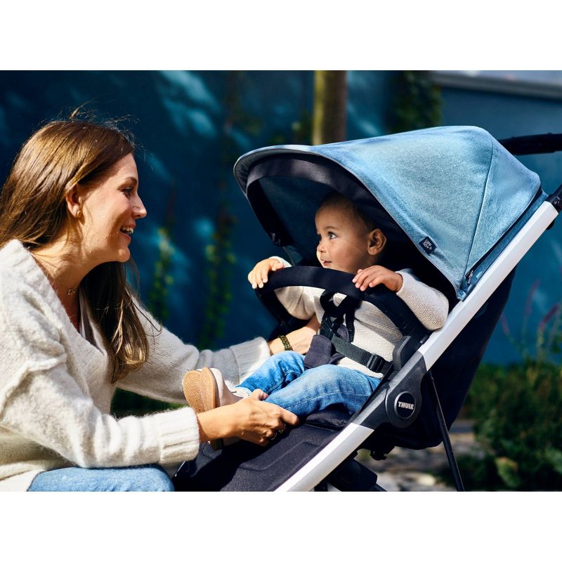 Thule Spring Aluminum Frame Stroller - Dark Shadow/Gray