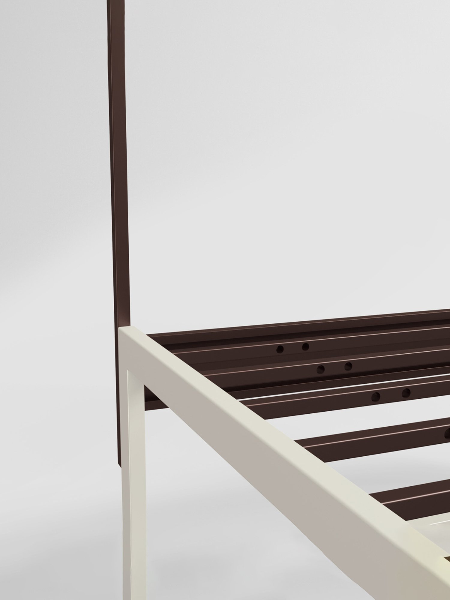 Nilkamal Riva Black Engineered Wood King Size Bed with Storage