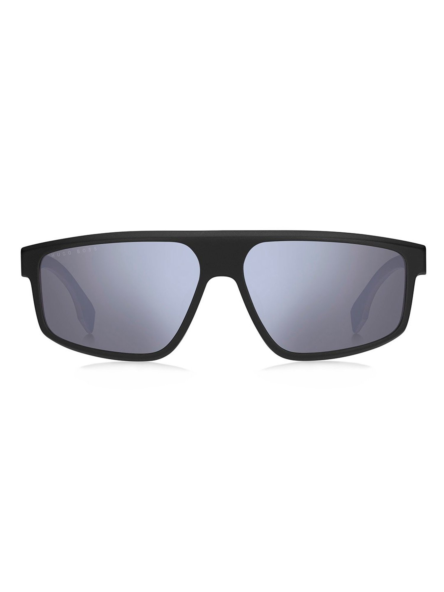Hugo Boss Silver Square Sunglasses for Men