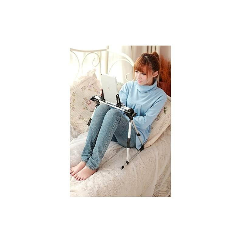 Tablet Mount Holder Floor Desk Sofa Bed Stand Adjustable Portable Foldable Compatible Tablet iPad 2 3 4 5 Samsung Iphone6/6 Plus,Lazy Man Lazy Beside Bed, Car, Bedroom, Kitchen, Office