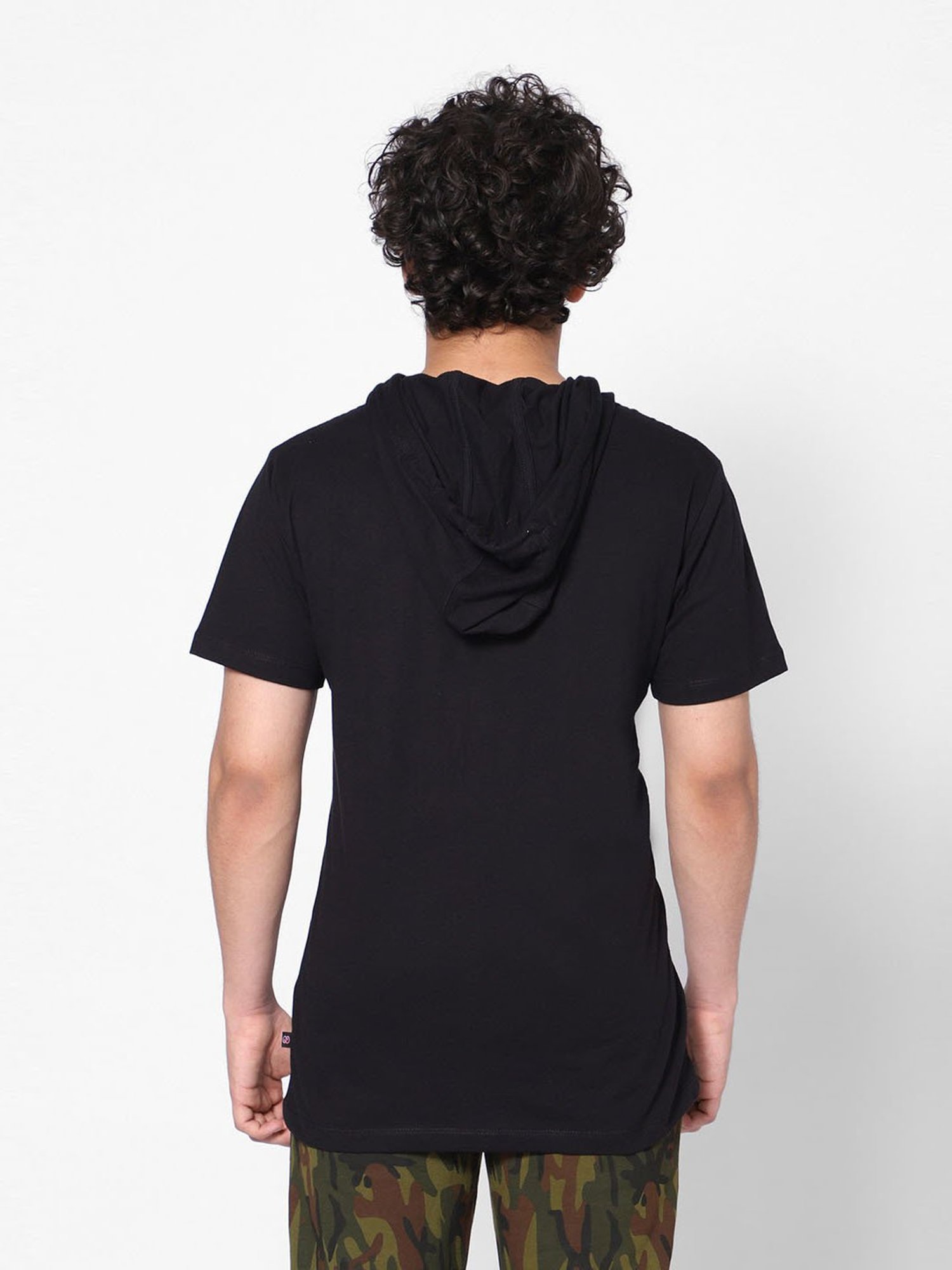 TeenTrums Boys Black Printed Sweatshirt