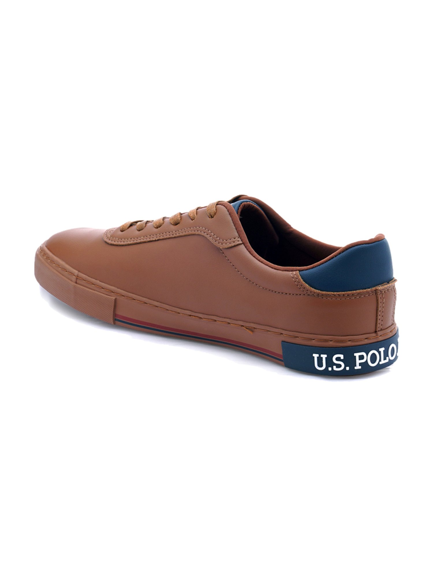 U.S. Polo Assn. Men's Tan Casual Sneakers
