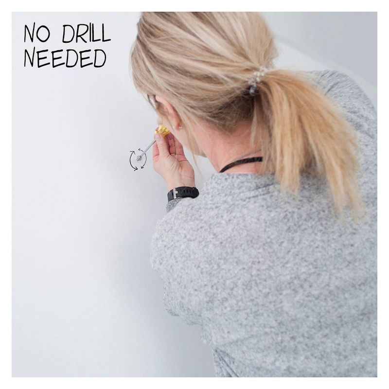 Union & Scale Wall Racks, White, Zinc/Wood UN58026