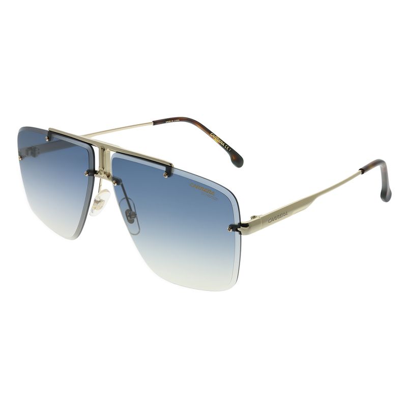 Carrera Navigator Carrera 1016/S 001 08 Unisex Aviator Sunglasses Gold 64mm